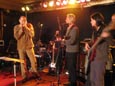 BORIS BUKOWSKI, WILLI RESETARITS & WOLFGANG GRÜNZWEIG beim Soundcheck