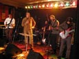 BORIS BUKOWSKI, WILLI RESETARITS & WOLFGANG GRÜNZWEIG beim Soundcheck