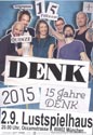 Flyer zum Konzert in Mnchen