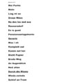 DENK - Originalsetliste
