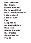 DENK - Originalsetliste