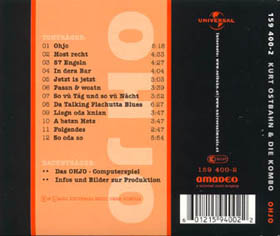 OHJO - Das CD-Cover